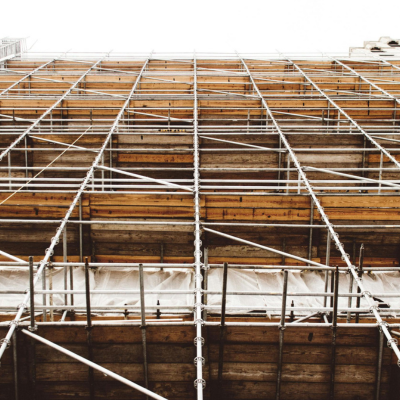 Scaffolding For Demolition of Building